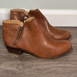 Lucky Brand brown ankle boots